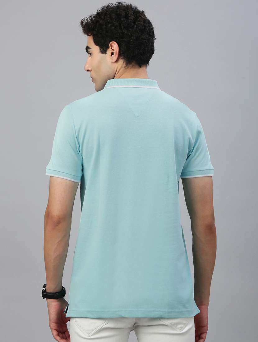 men printed short sleeve regular fit polo t-shirt - 21941410 -  Standard Image - 2