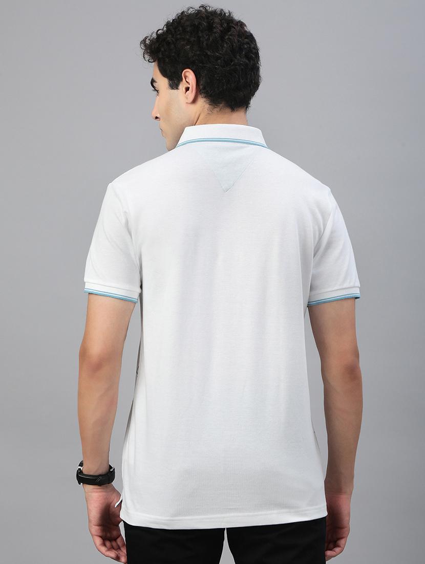 men printed short sleeve regular fit polo t-shirt - 21941411 - Standard Image - 2