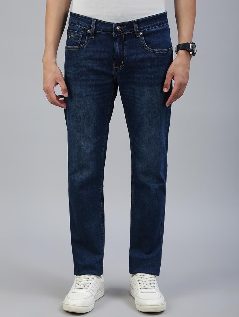 men washed mid rise ankle length jeans - 21941431 - Standard Image - 2