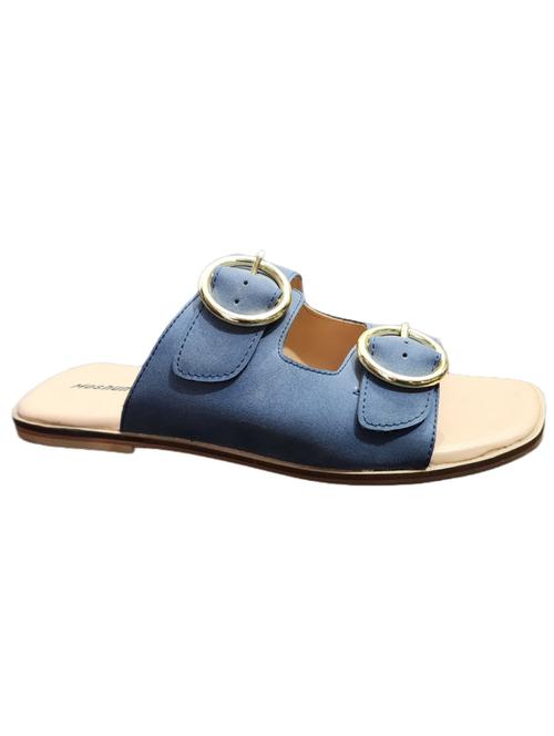 women solid slip on flat sandal - 21941572 -  Standard Image - 0