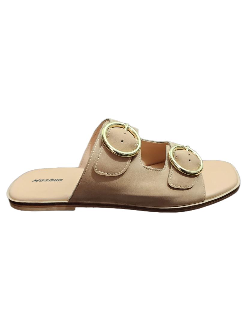 women solid slip on flat sandal - 21941573 -  Zoom Image - 0
