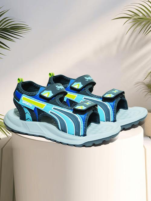 unisex open toe velcro floater - 21941597 -  Standard Image - 0
