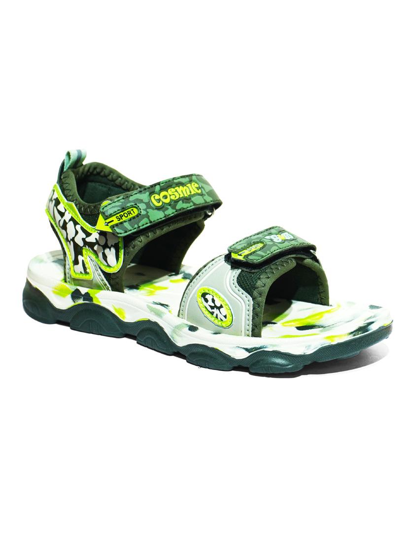 unisex open toe velcro floater - 21941599 - Standard Image - 2