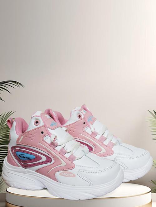 unisex color block lace up sport shoe - 21941615 - Standard Image - 0