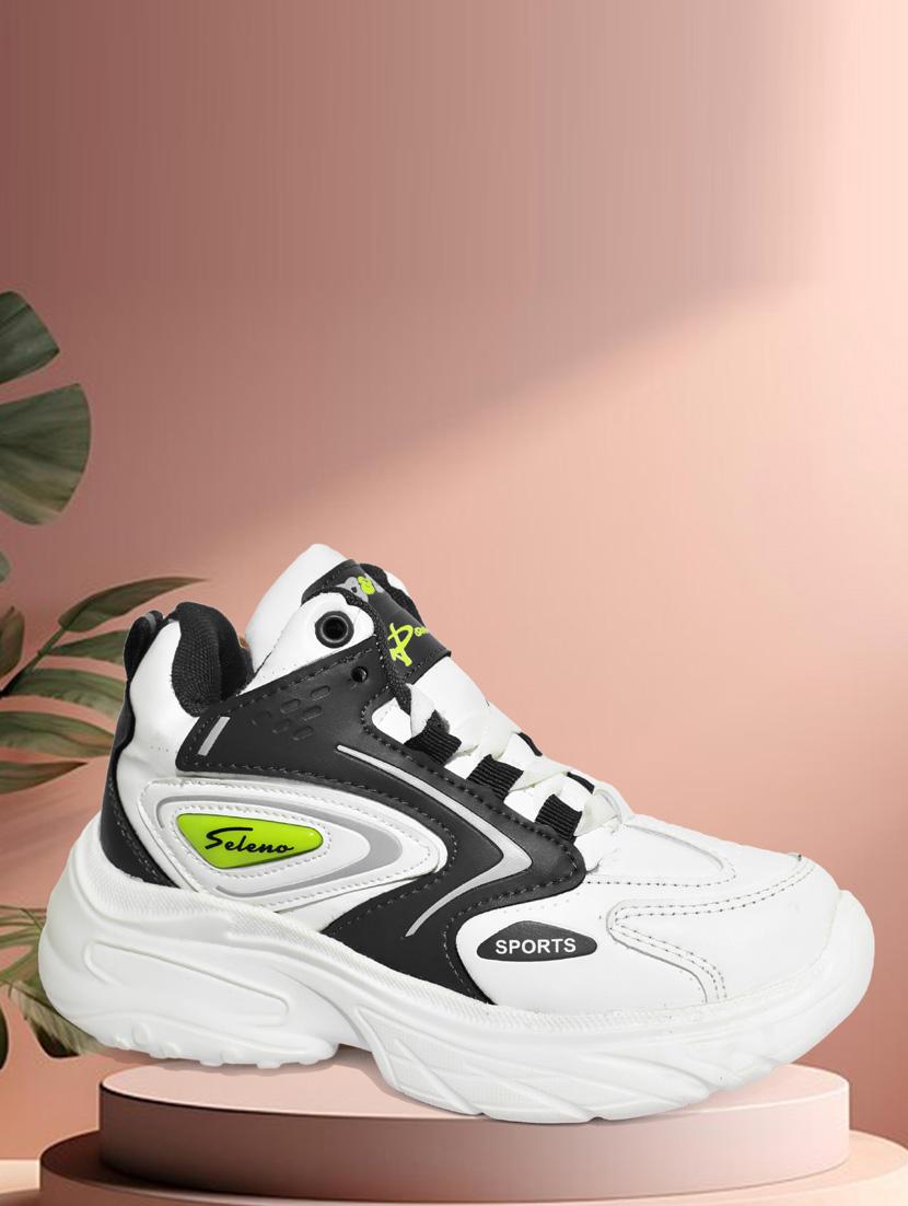 unisex color block lace up sport shoe - 21941616 - Zoom Image - 0