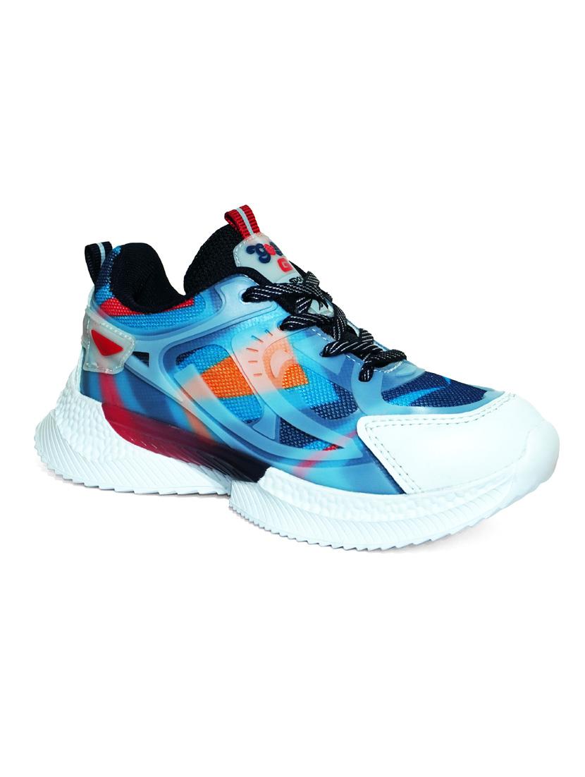 unisex printed lace up sport shoes - 21941640 - Standard Image - 2