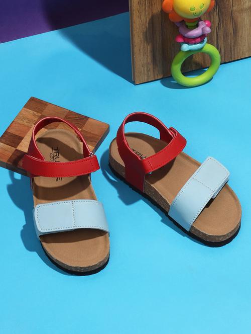 girls color block open toe sandal  - 21941724 -  Standard Image - 0