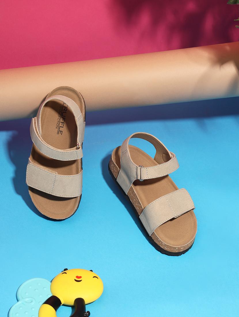girls solid open toe sandal  - 21941725 -  Zoom Image - 0