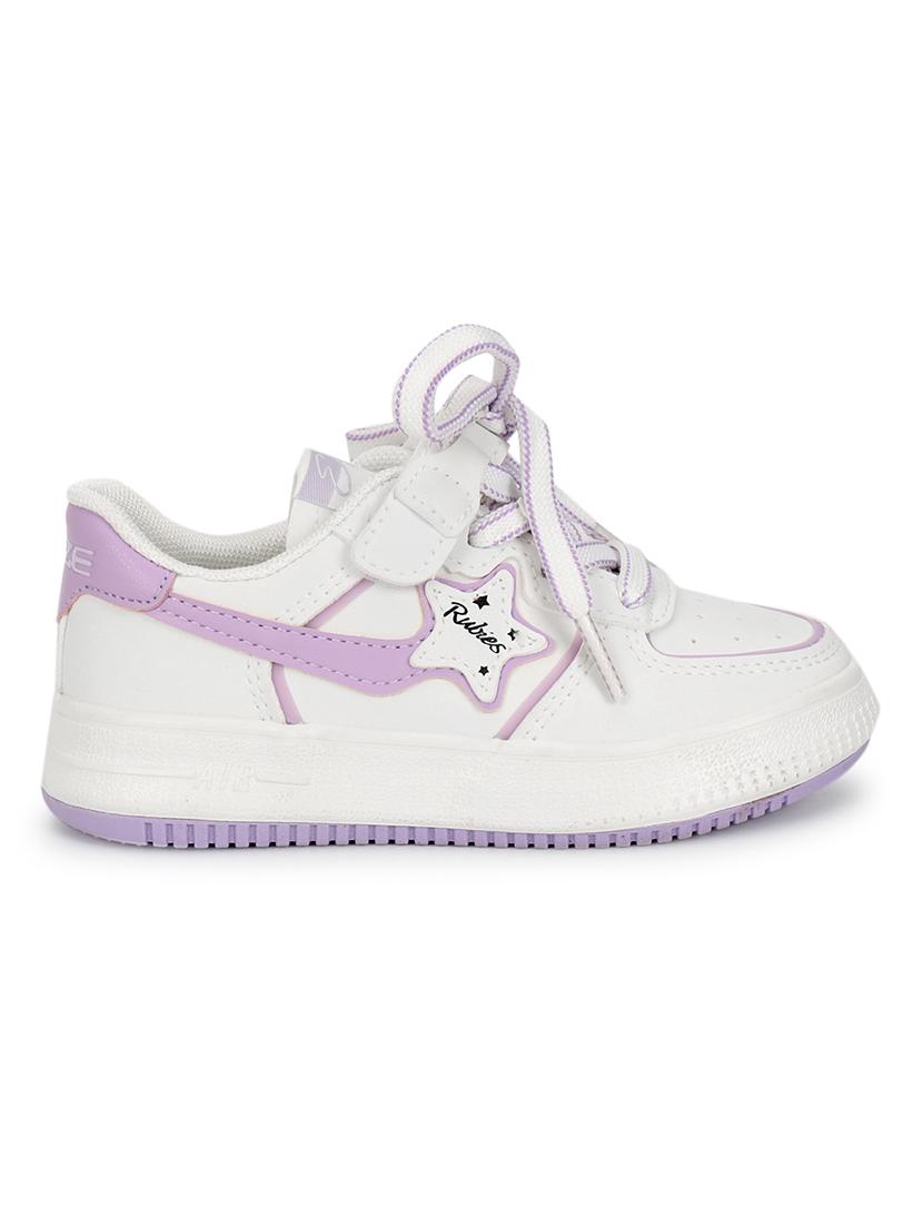 unisex solid lace up sneaker - 21941747 - Standard Image - 2