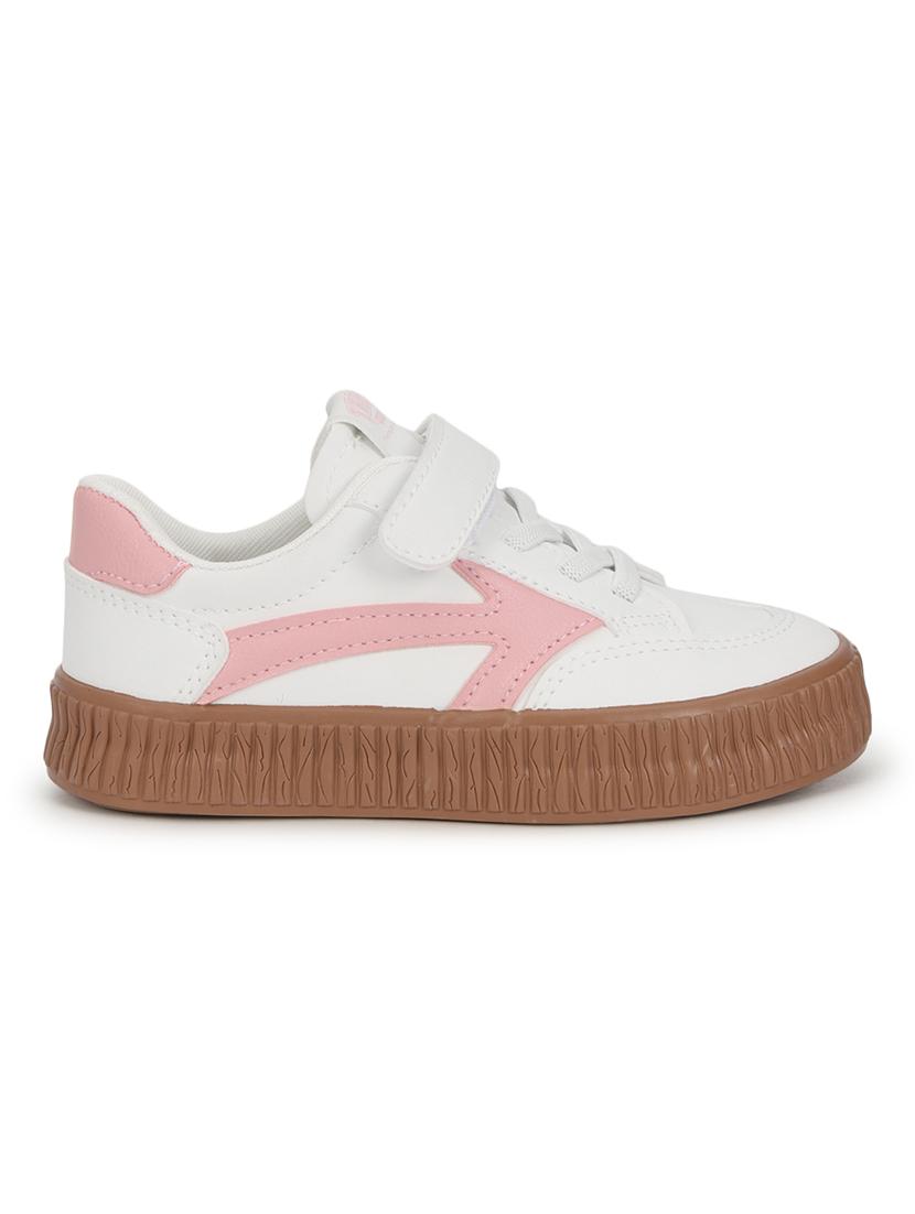 unisex white lace up sneaker - 21941752 - Standard Image - 2