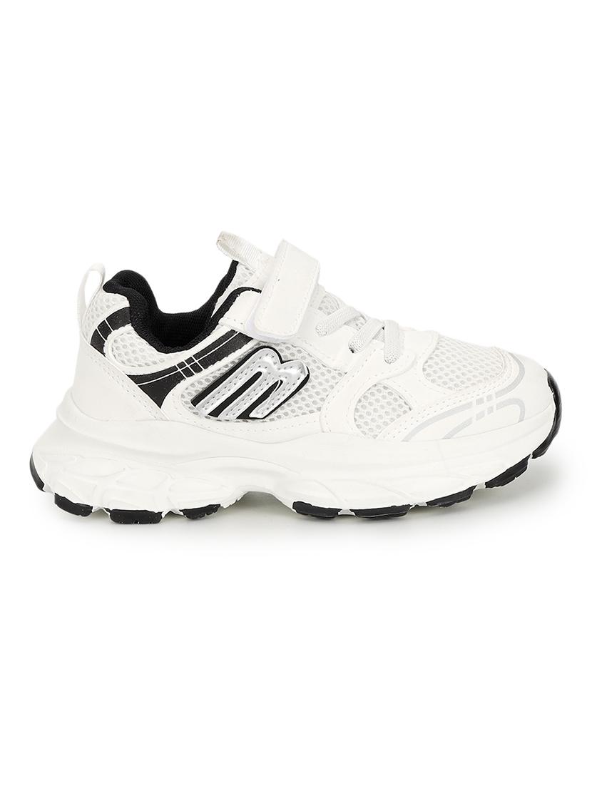 unisex white lace up sneaker - 21941754 - Standard Image - 2