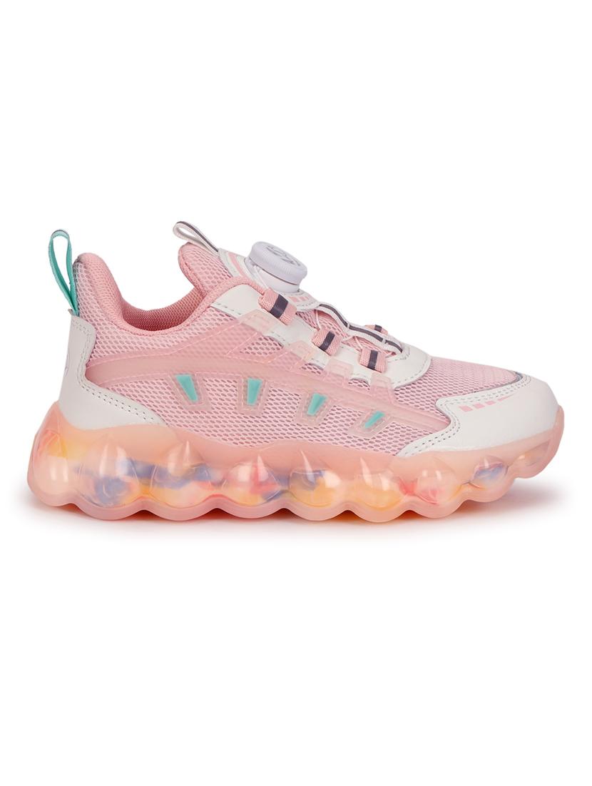 unisex pink lace up sneaker - 21941759 - Standard Image - 2