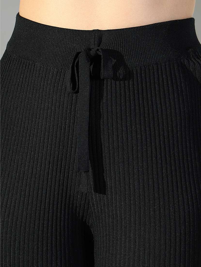 women solid top and trouser co-ord set - 21941802 -  Standard Image - 2