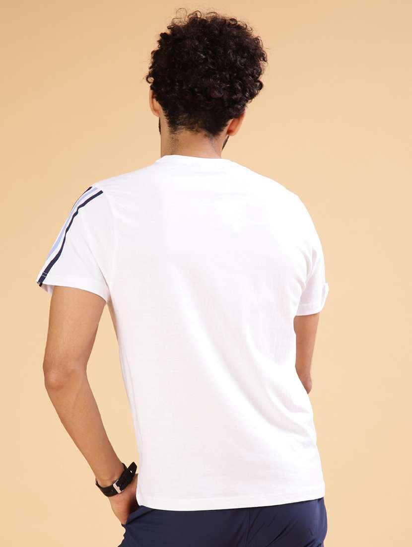 men printed short sleeve regular fit t-shirt - 21942301 -  Standard Image - 2