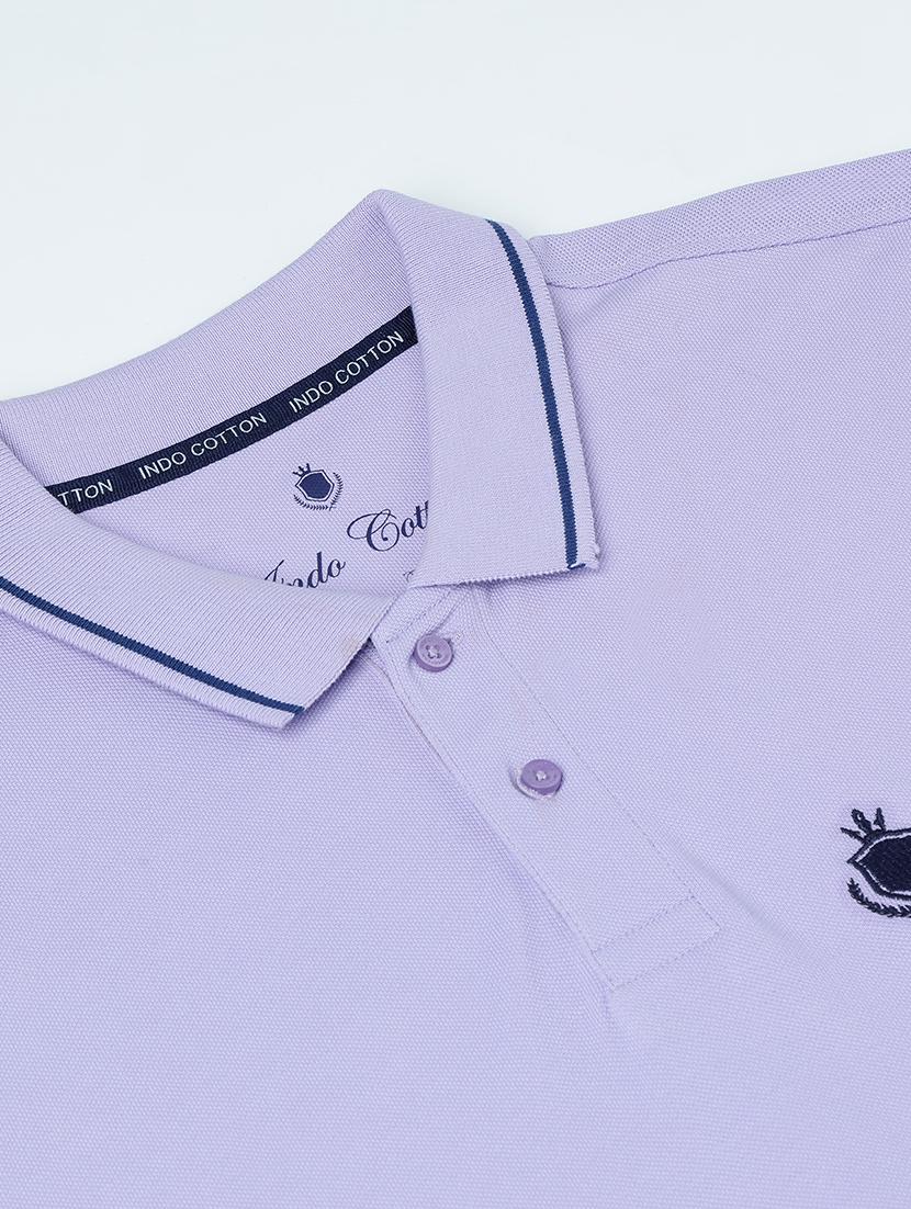 men solid short sleeve slim fit polo t-shirt - 21943045 - Standard Image - 2