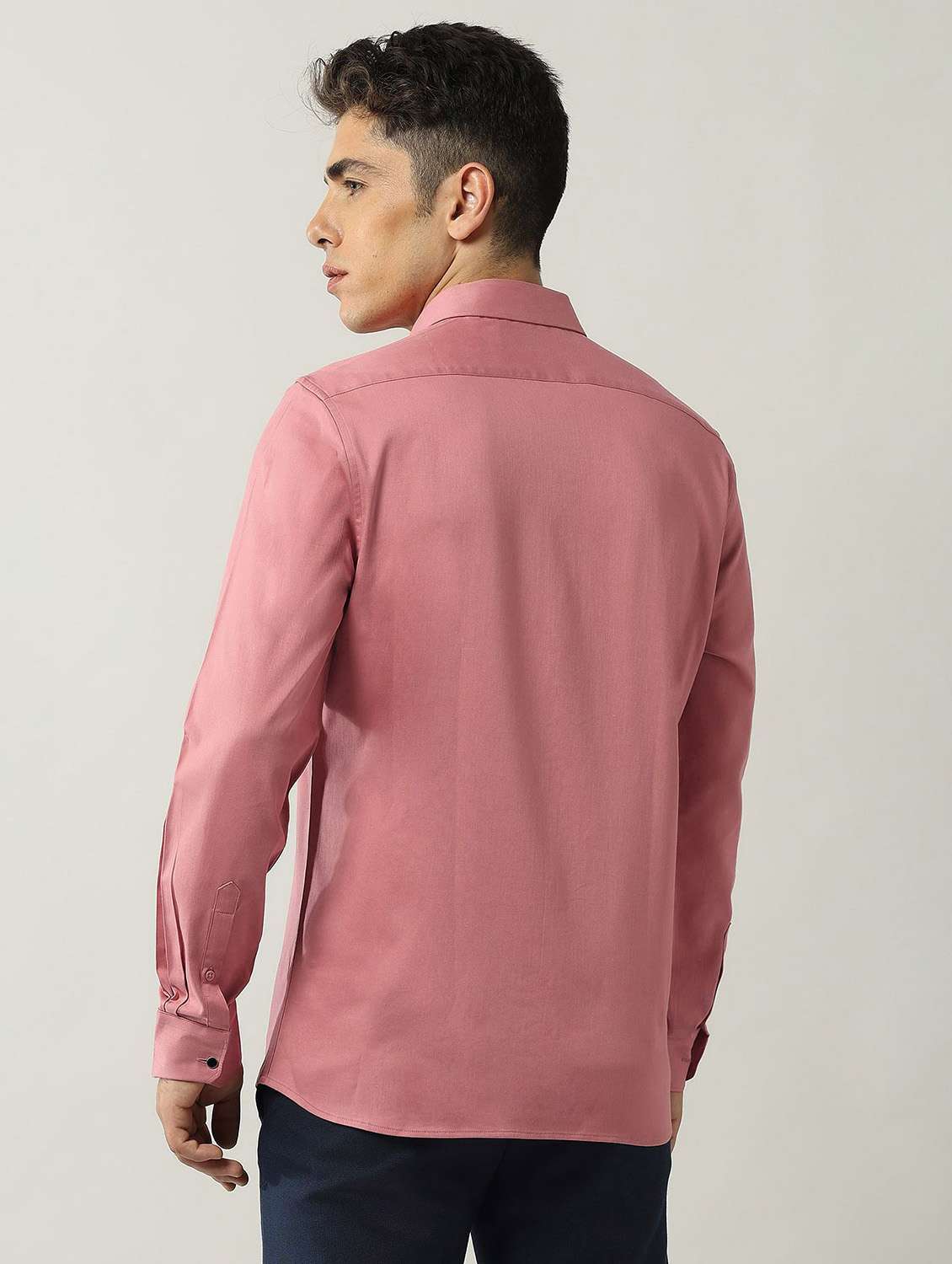 men solid long sleeve regular fit formal shirt - 21943355 -  Standard Image - 2