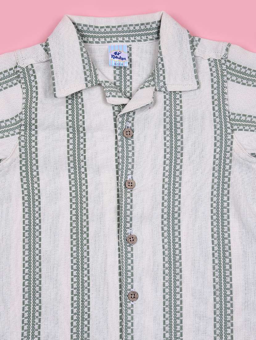 boys striped short sleeve casual shirt - 21943513 -  Standard Image - 2