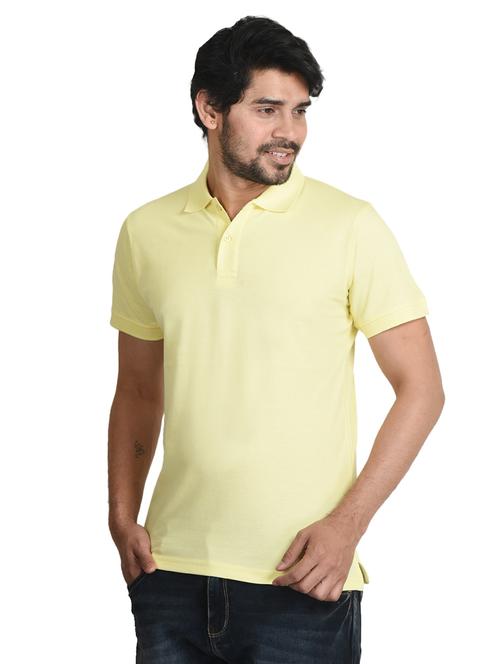 men solid short sleeve regular fit polo t-shirt - 21943565 - Standard Image - 0