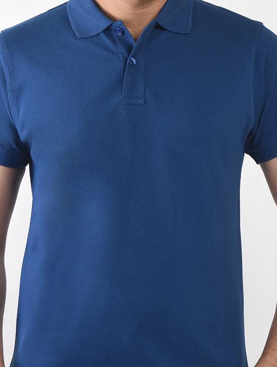 men solid short sleeve regular fit polo t-shirt - 21943569 - Standard Image - 2