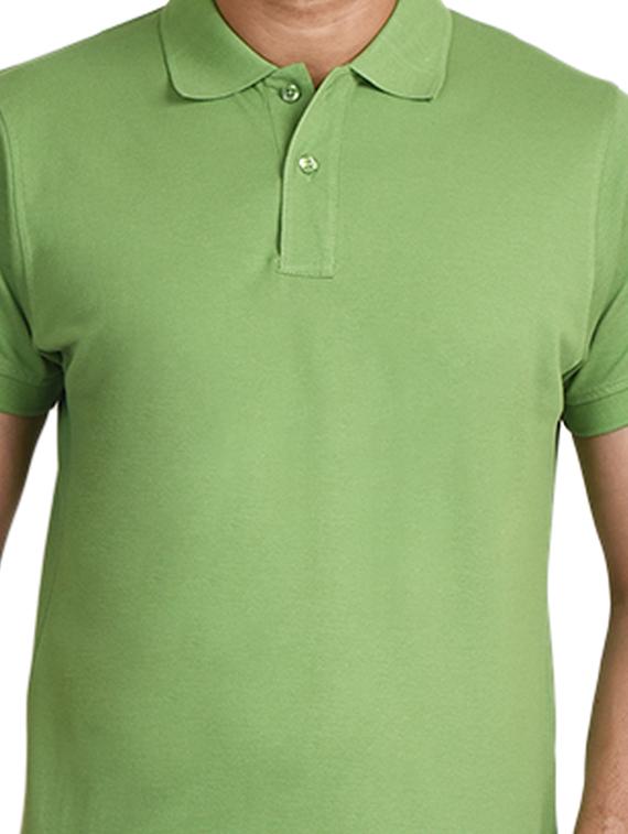 men solid short sleeve regular fit polo t-shirt - 21943570 - Standard Image - 2