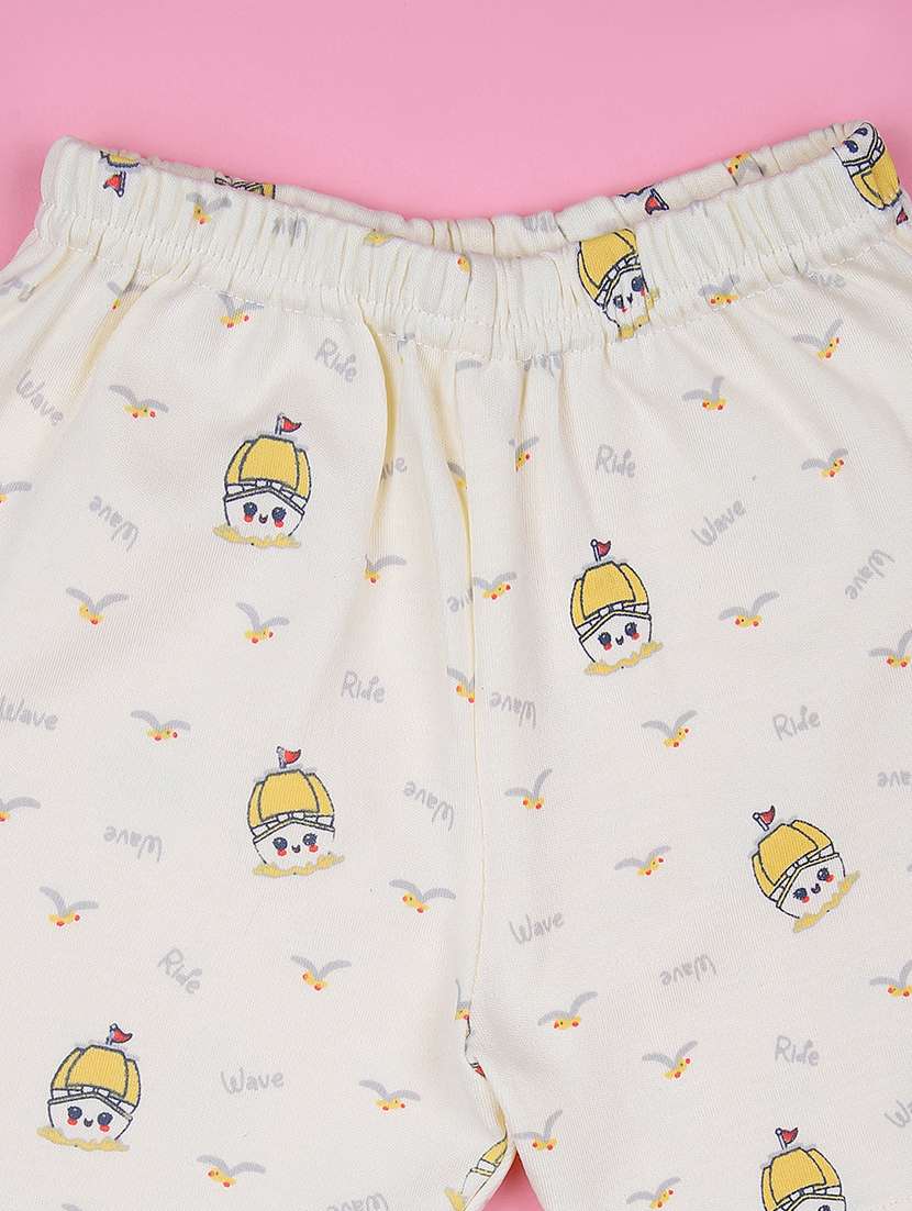 boys printed t-shirt & shorts twin set - 21943791 - Standard Image - 2