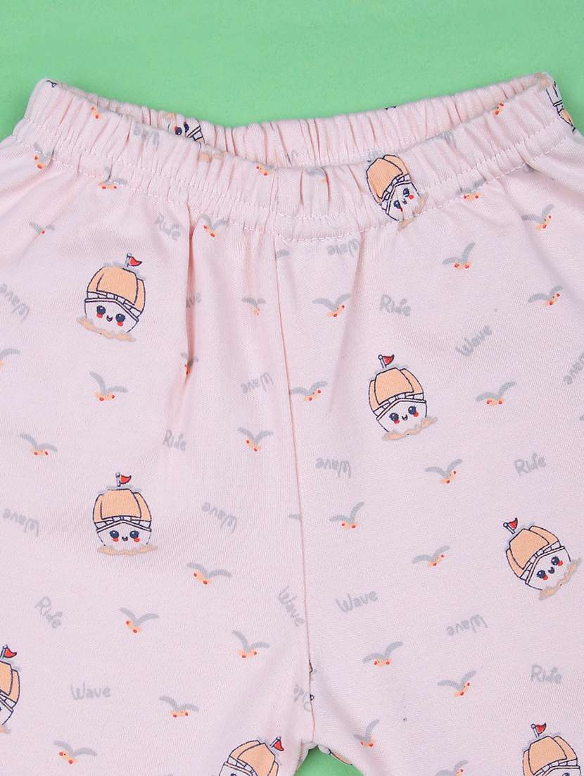 boys printed t-shirt & shorts twin set - 21943792 - Standard Image - 2