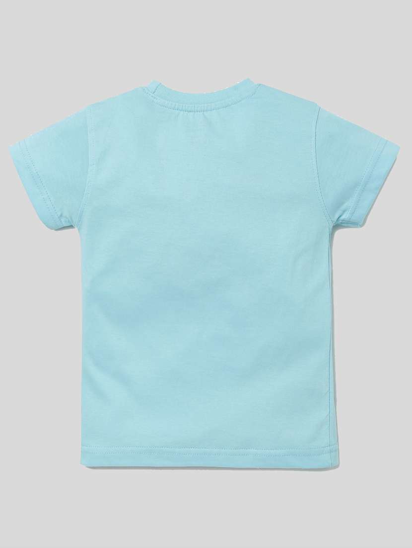 boys printed t-shirt & shorts casual wear set - 21944160 -  Standard Image - 2