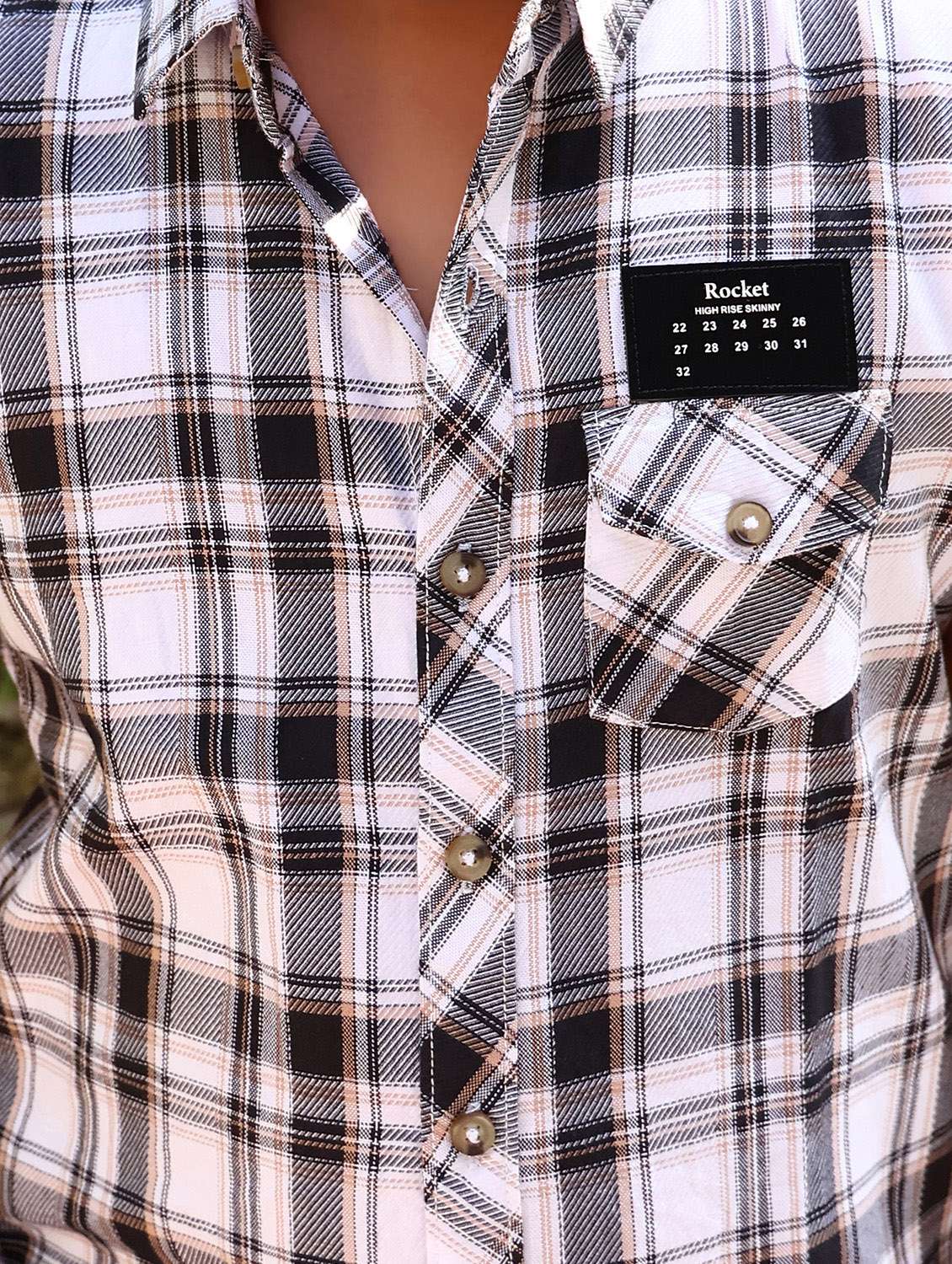 boys checkered short sleeve casual shirt - 21944713 -  Standard Image - 2