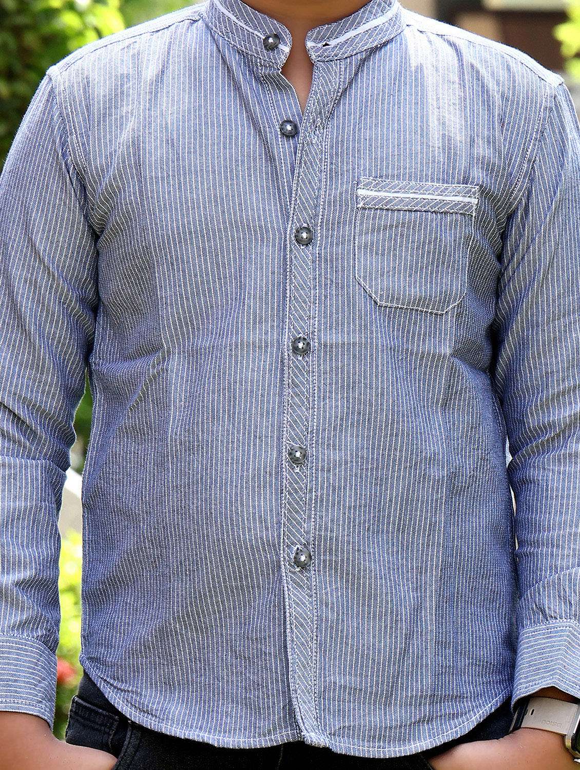 boys striped long sleeve casual shirt - 21944732 -  Standard Image - 2