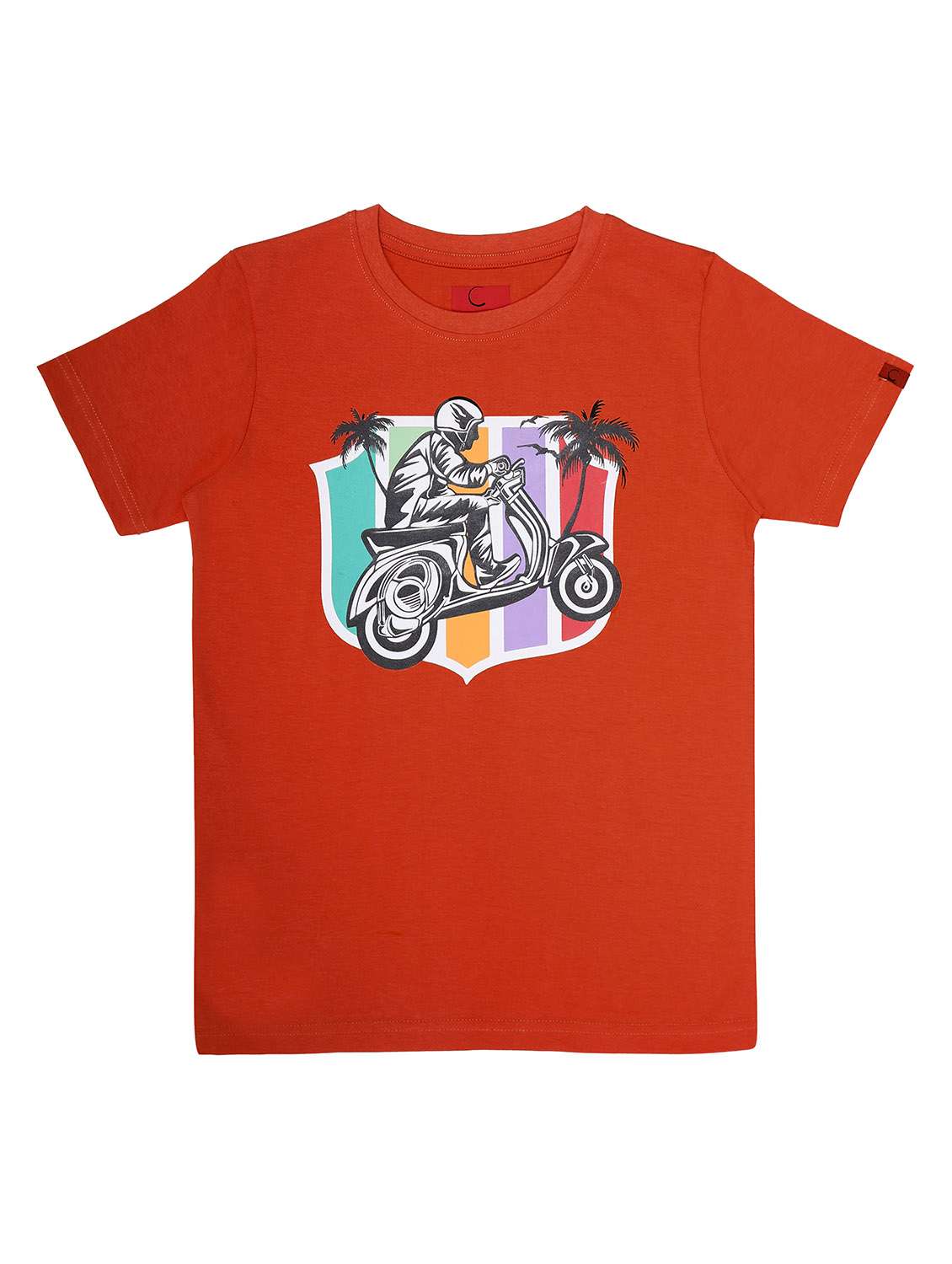 boys pack of 2 printed round neck t-shirt  - 21944772 -  Standard Image - 2