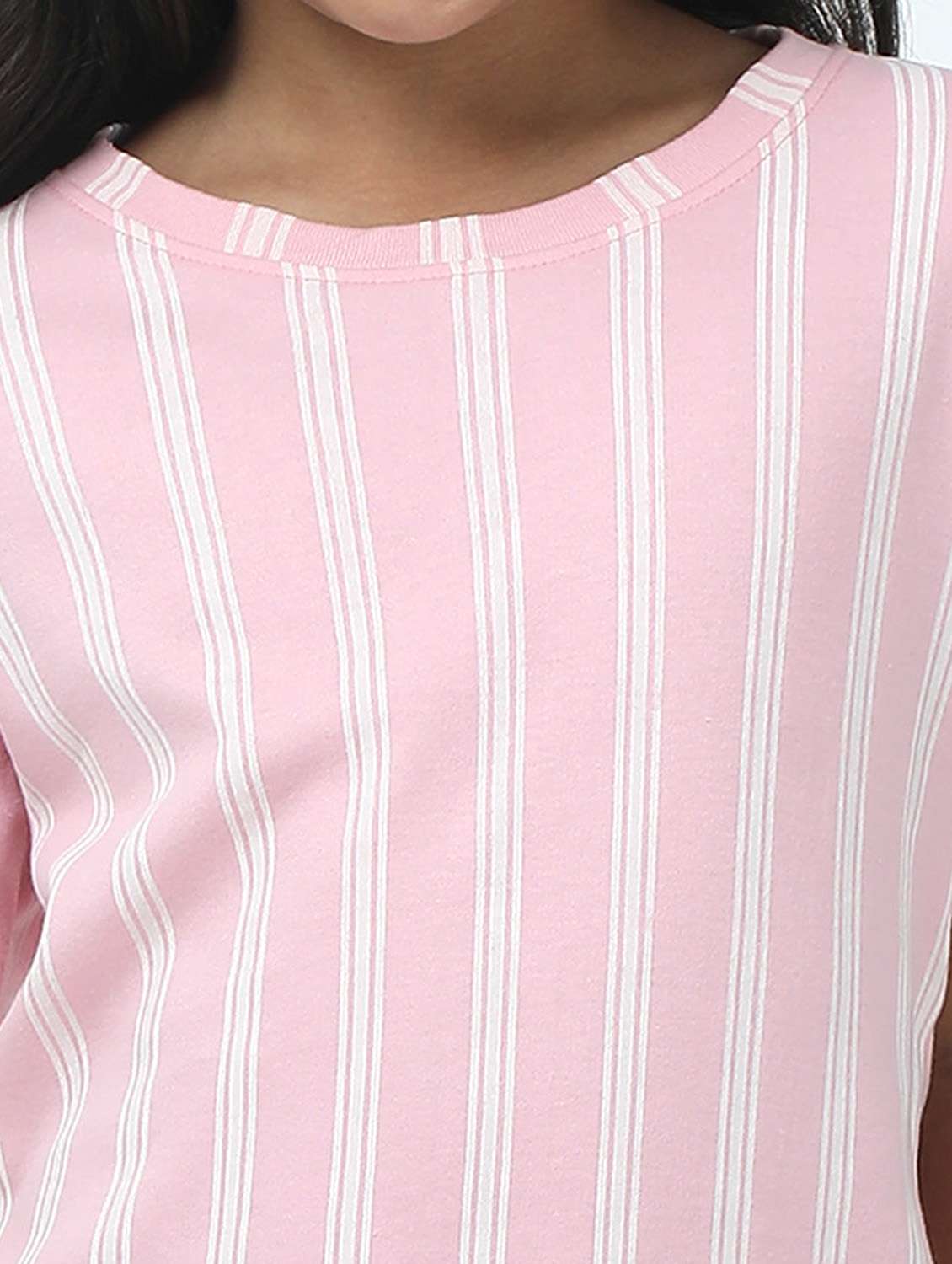 girls striped short sleeve skirt top set - 21944778 -  Standard Image - 2