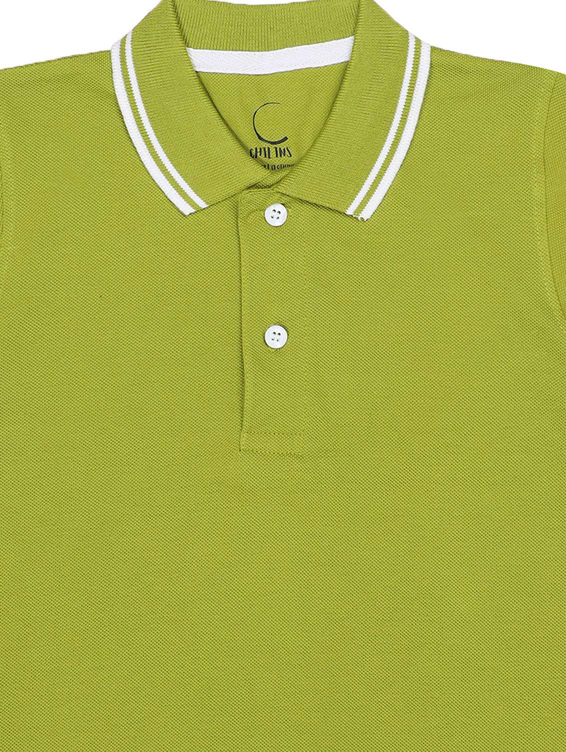 boys solid short sleeve polo t-shirt - 21944783 -  Standard Image - 2