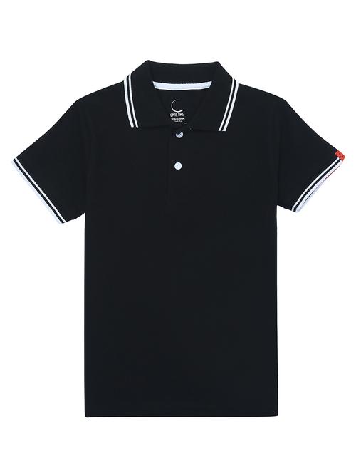 boys solid short sleeve polo t-shirt - 21944784 - Standard Image - 0