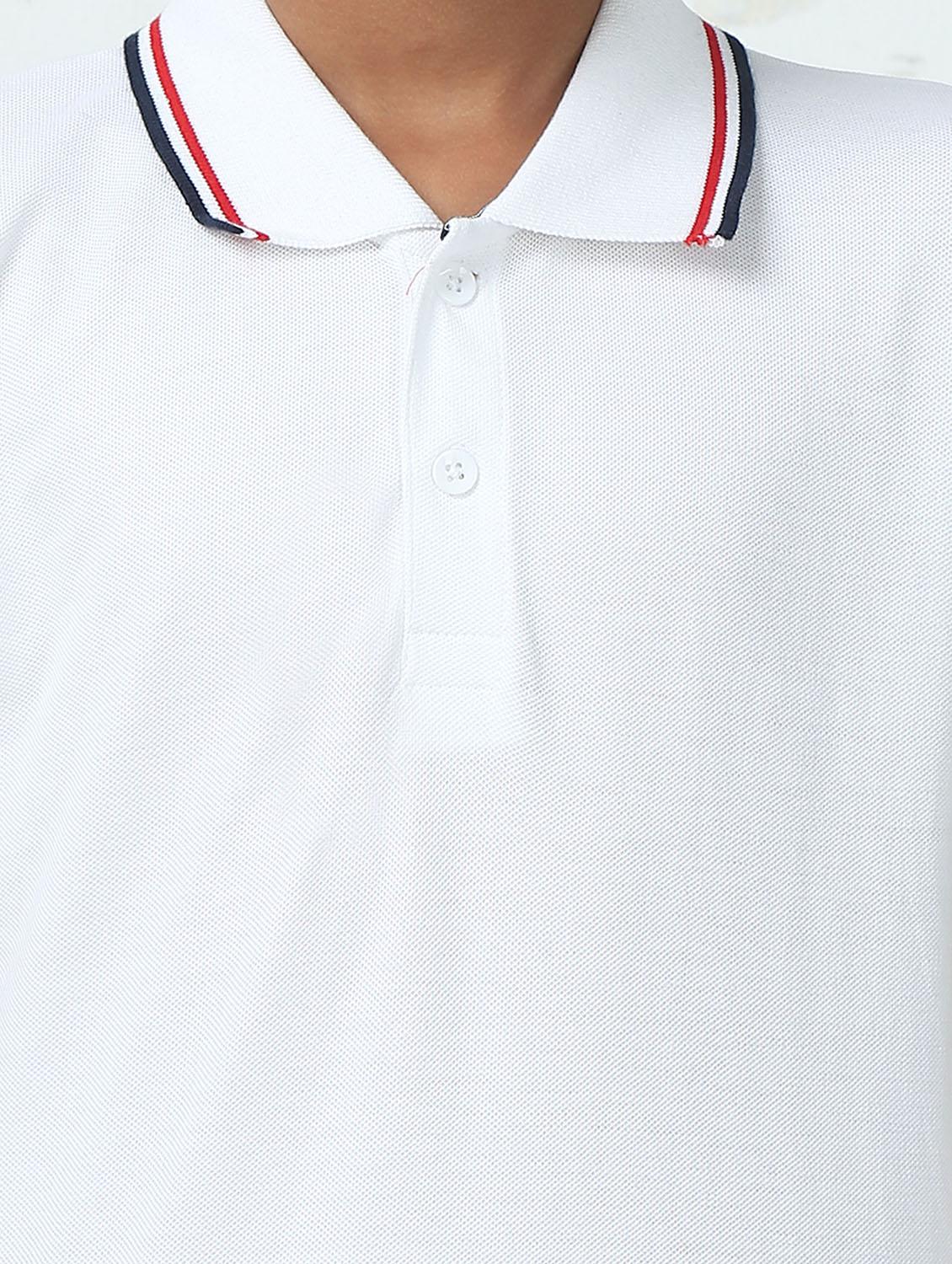 boys solid short sleeve polo t-shirt - 21944785 - Standard Image - 2