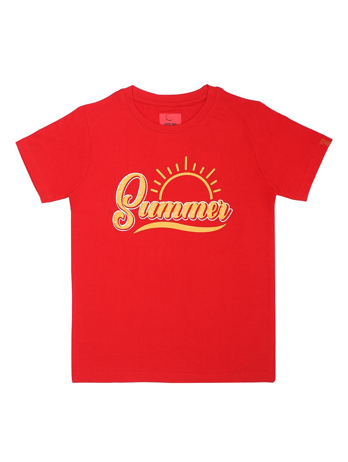 boys pack of 2 printed round neck t-shirt - 21944801 - Standard Image - 2