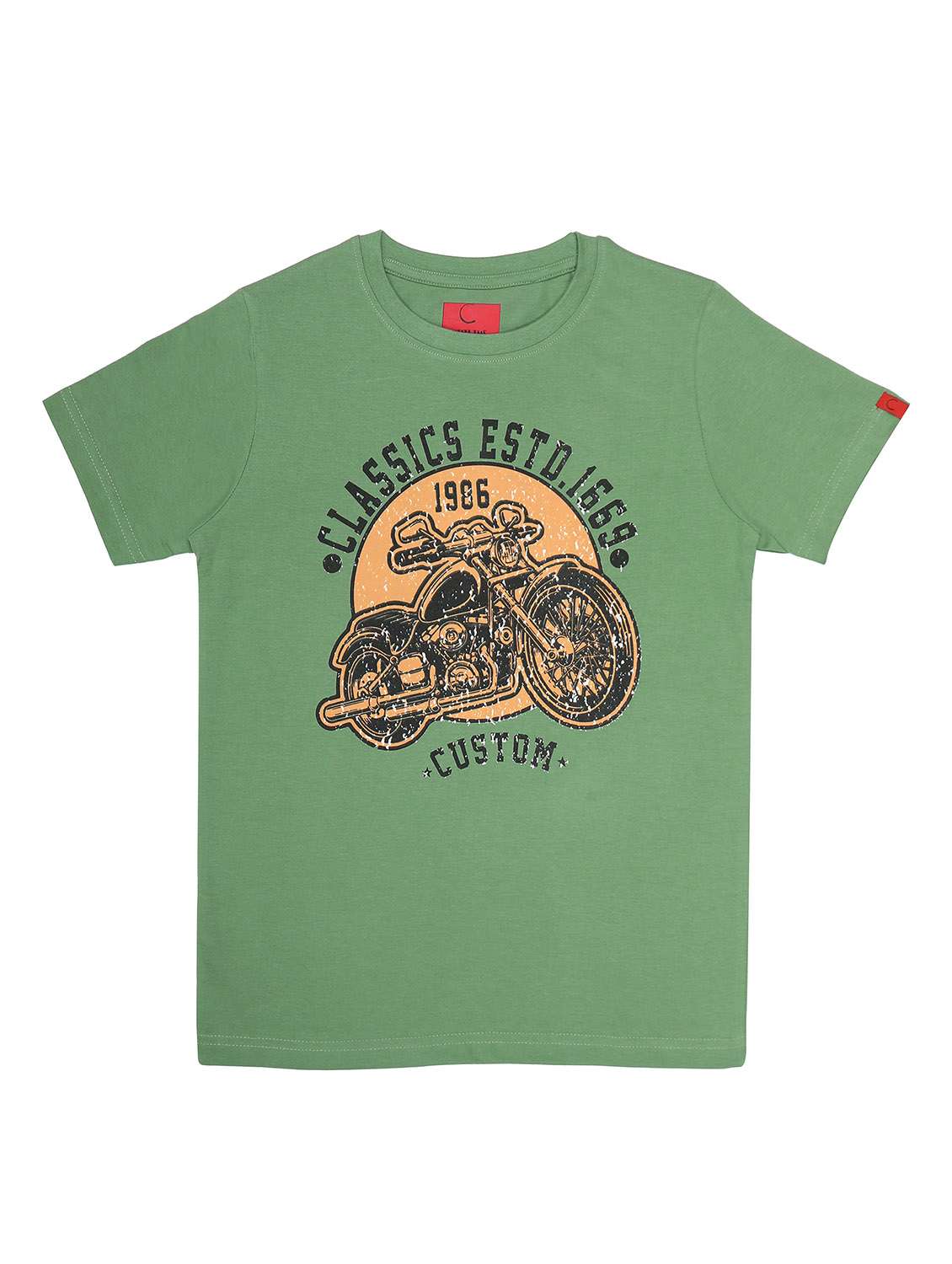 boys pack of 2 printed round neck t-shirt  - 21944802 -  Standard Image - 2