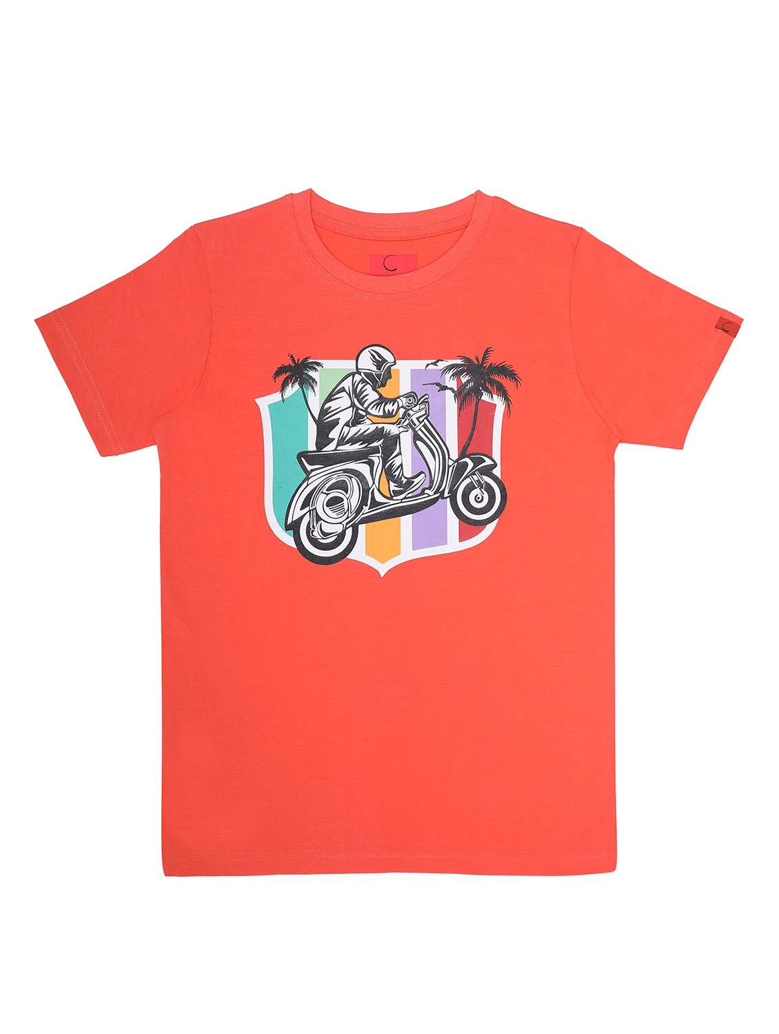 boys pack of 2 printed round neck t-shirt  - 21944803 -  Standard Image - 2