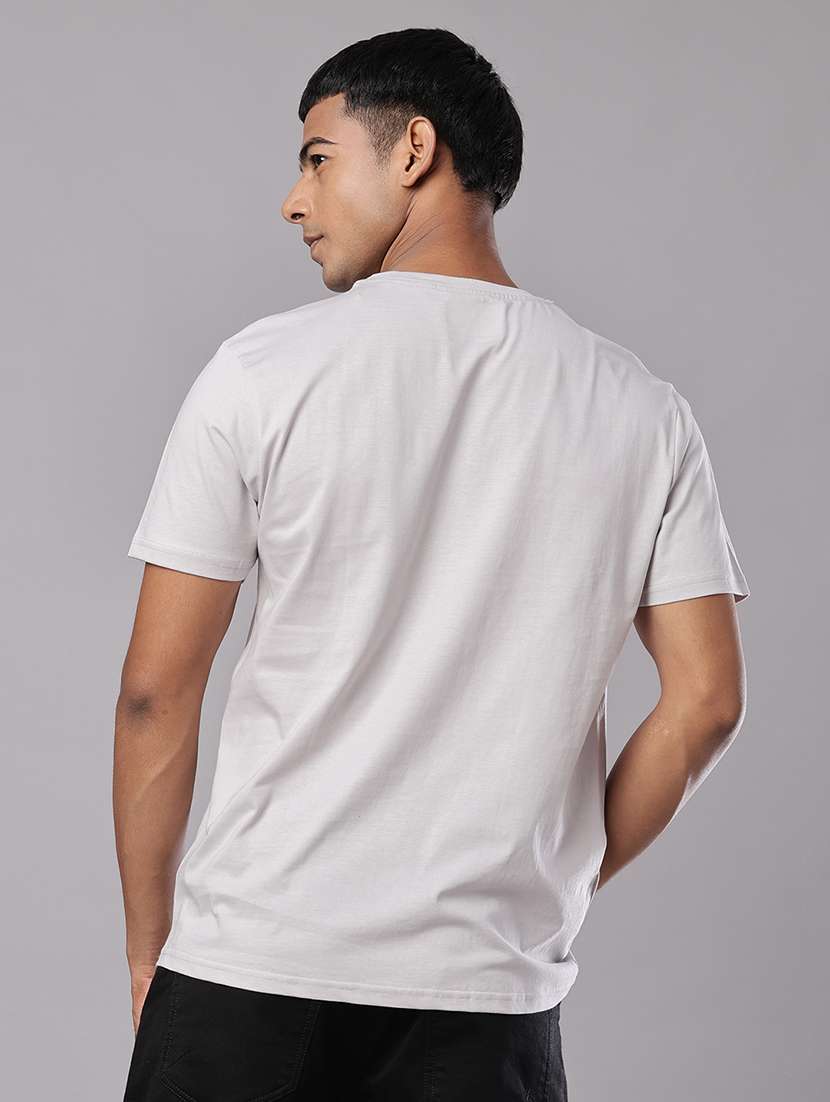 men front print short sleeve regular fit t-shirt - 21945010 -  Standard Image - 2