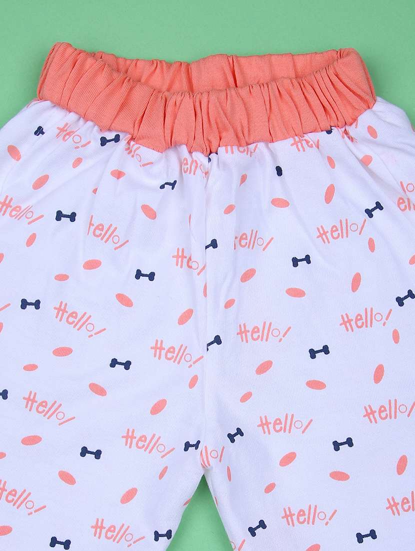 boys printed t-shirt & shorts twin set - 21946190 -  Standard Image - 2