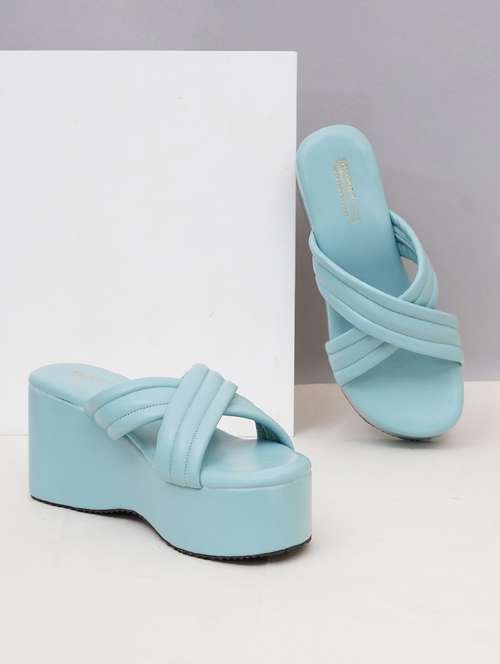 women solid slip on wedge - 21946410 -  Standard Image - 0