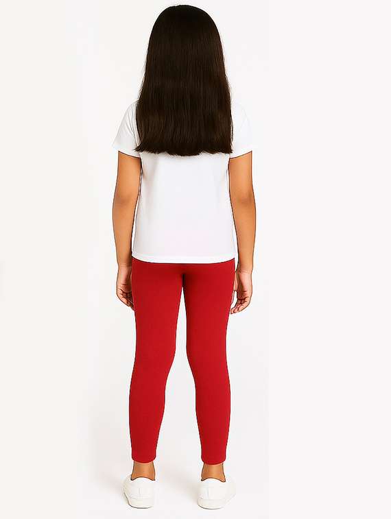 girls pack of 3 solid legging - 21946749 - Standard Image - 2