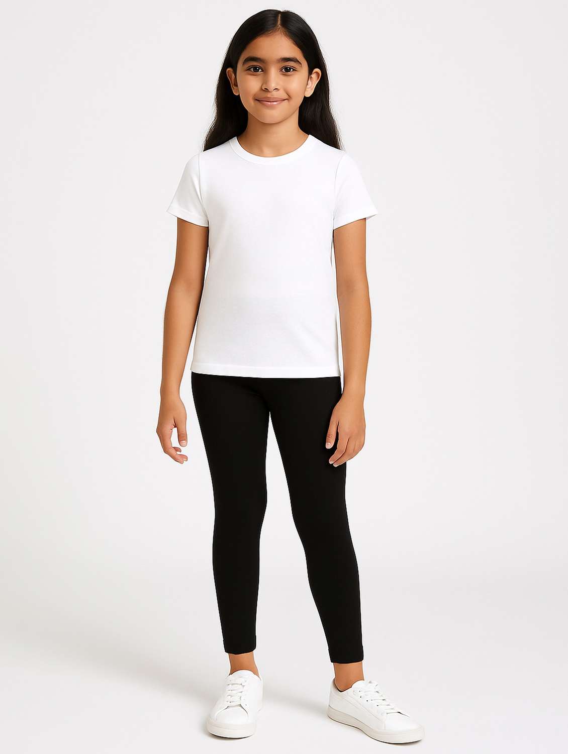 girls pack of 2 solid legging - 21946750 -  Standard Image - 2