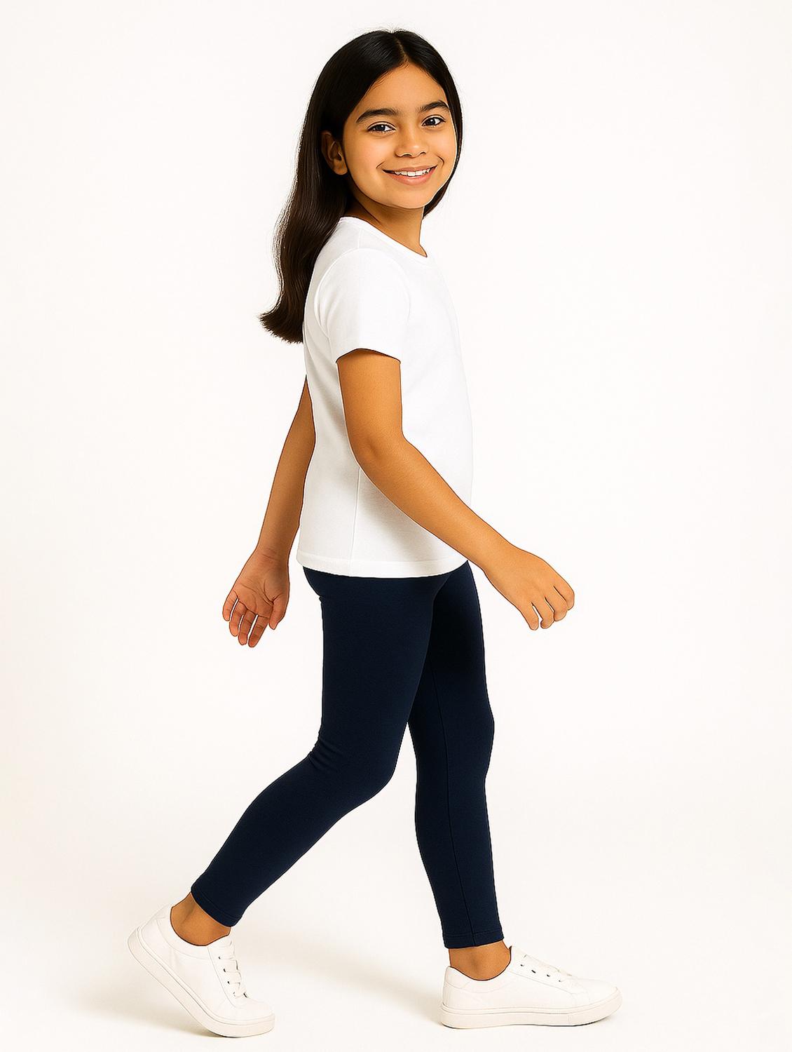 girls pack of 3 solid legging - 21946753 - Standard Image - 7
