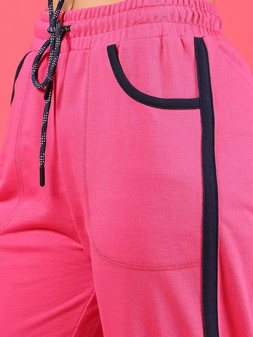 women tapered mid rise track pant - 21947417 -  Standard Image - 2