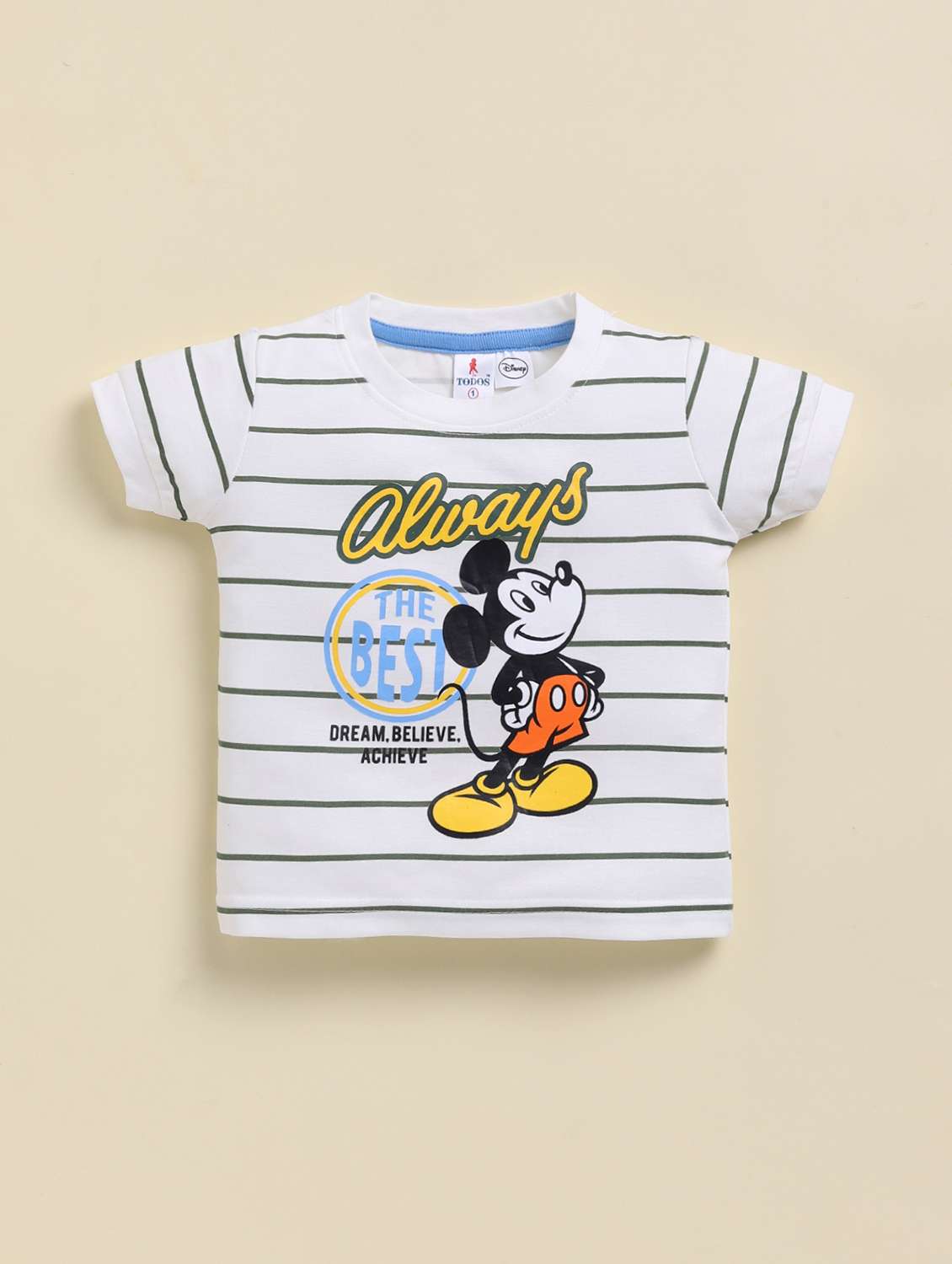 boys striped t-shirt and short set - 21947597 -  Standard Image - 2