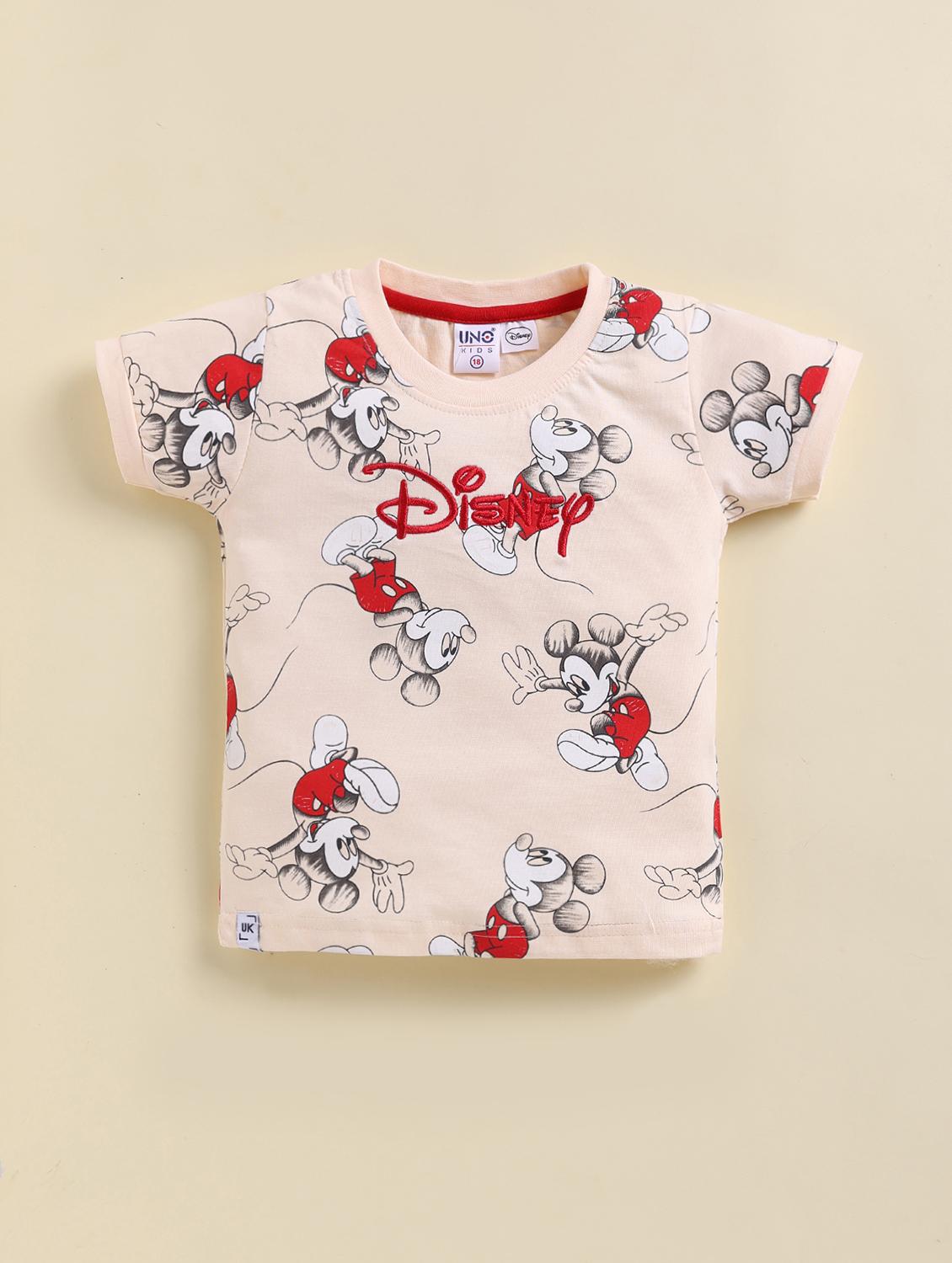 boys printed t-shirt and short co-ord set - 21947599 - Standard Image - 2
