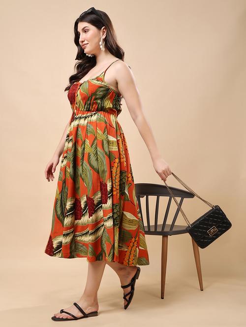 women printed shoulder strap fit  - 21947642 -  Standard Image - 0
