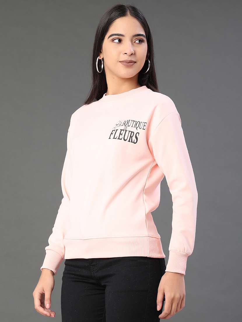 women printed long sleeve sweatshirt - 21947721 -  Standard Image - 2