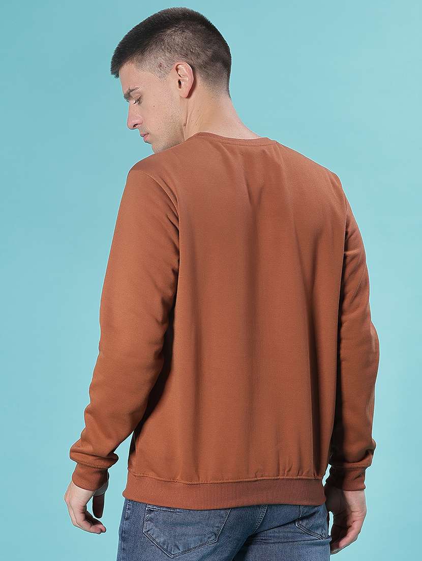 men chest print long sleeve sweatshirt - 21948000 -  Standard Image - 2