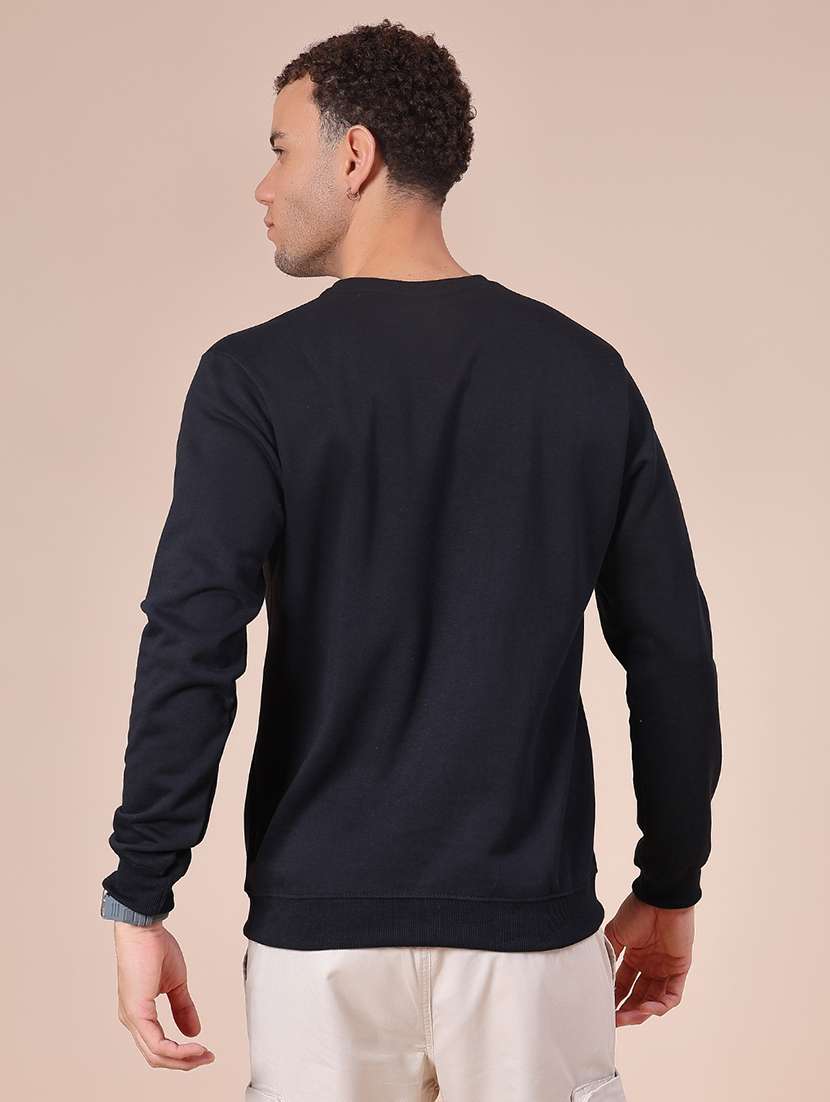 men chest print long sleeve sweatshirt - 21948003 -  Standard Image - 2